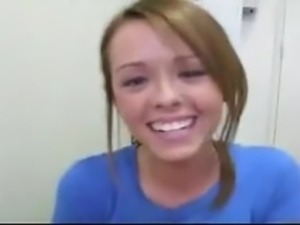 One of the cutest amateurs to suck cock on camera
