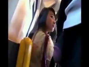 Asian Dick Flasher On Bus