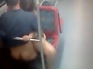 Brazilian fucking on the train