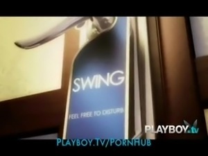 Curious boyfriend & girlfriend are invited to a swingerz party