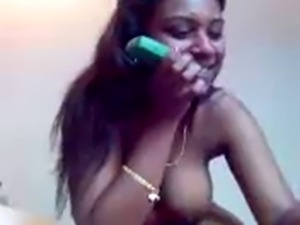 Sexy HUGE Boobs Indian Aunty doing blowjob to her Customer