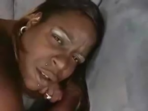 Darkskin fatty with big tits and ass getting fucked by Byron Long