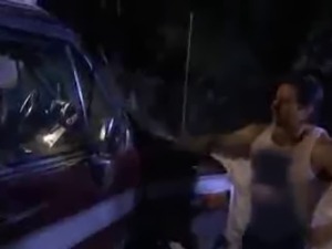 Hot Madison banged inside a Car