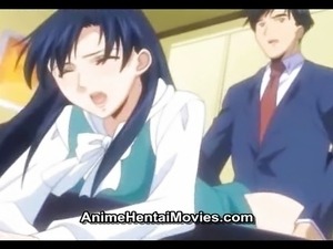 Anime milf gets hard penetration