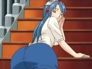 Cute and sexy hentai chick fuck by a big cock