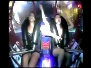 Girls Orgasm on SlingShot rides compilation