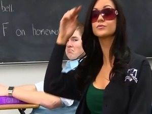 InnocentHigh Bigtits schoolgirl Kendall Karson fucked horny classmate