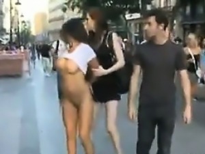 Flashing Tits In Public