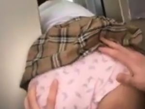 Japanese Teen Blocked In Elevator Fucked By Colleague