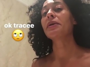 Tracee Ellis R Nake in the Shower.