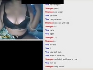 Petite teen with big beautiful tits on sex chat