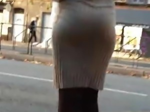 African Babe&#039;s Big Bubble Butt