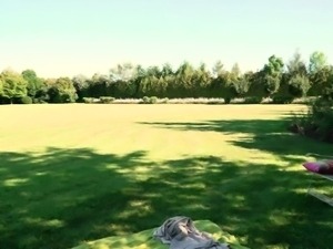 Anal in the park and a filthy teen threesome
