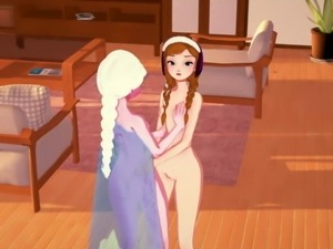 Anna Gets Naughty With Elsa - Frozen - POV