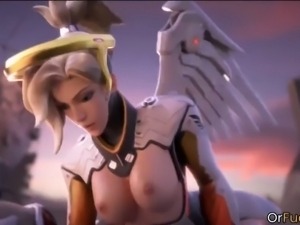 Overwatch Mercy porn collection for fans