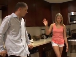 Stepdaughter wants her stepdad to come to her room - Mia Malkova