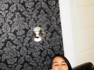 Perfect ass Thai cutie blowjob and rides